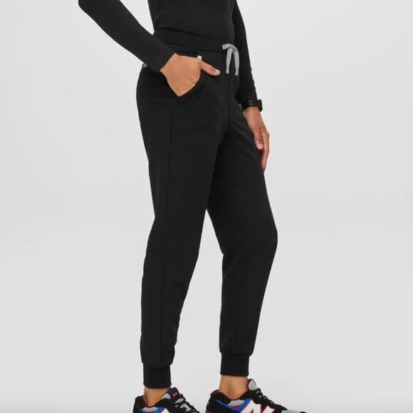 FIGS Tansen Jogger Scrub Pants Mens Small Black Scrubs Nurse Medical - Picture 2 of 12